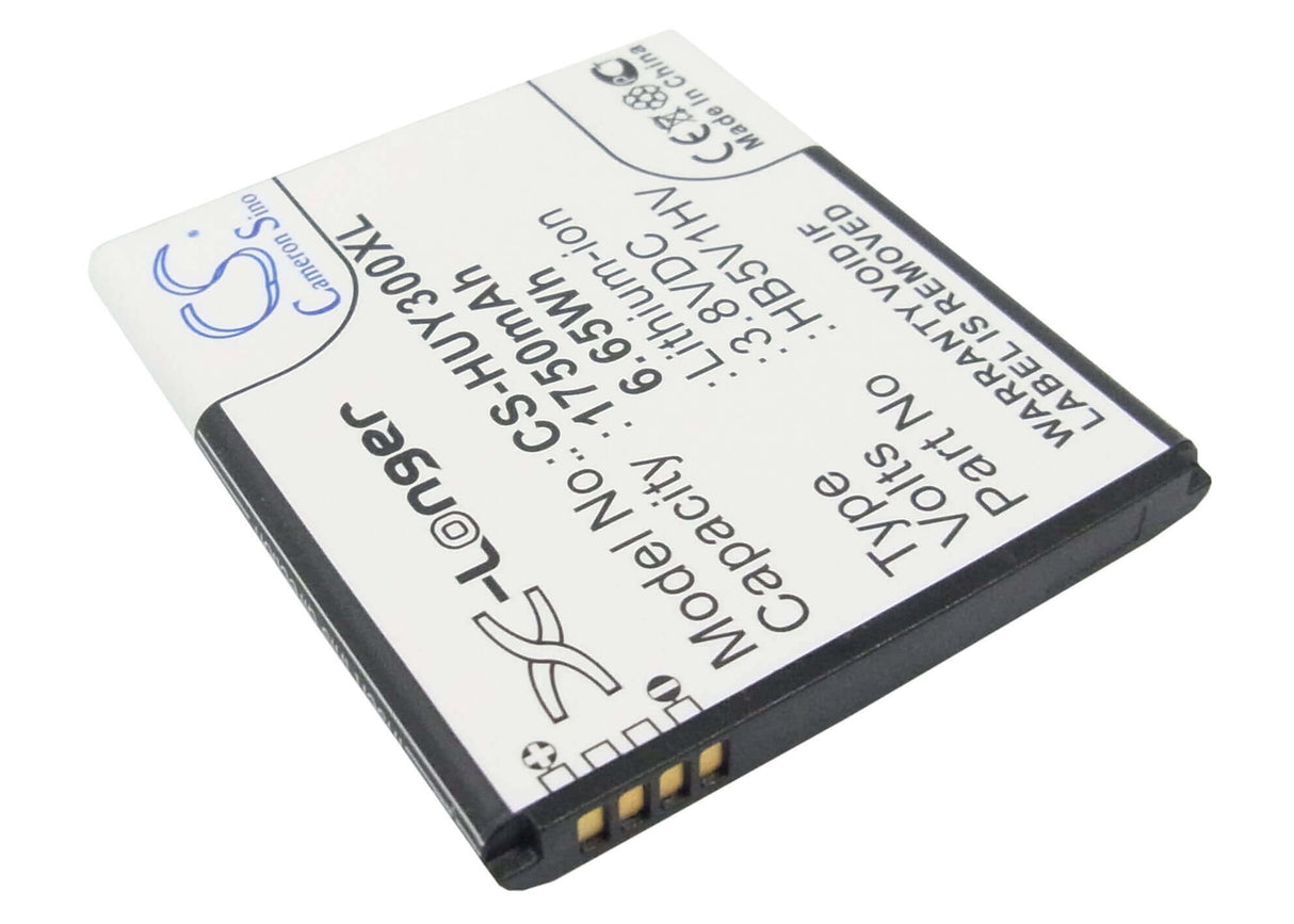 3.8V, Li-ion, 1750mAh, SmartPhone battery fits Huawei, Hb5v1, Ascend G350, Ascend G350-u00, 6.65Wh Mobile, SmartPhone Cameron Sino Technology Limited (Smartphone)