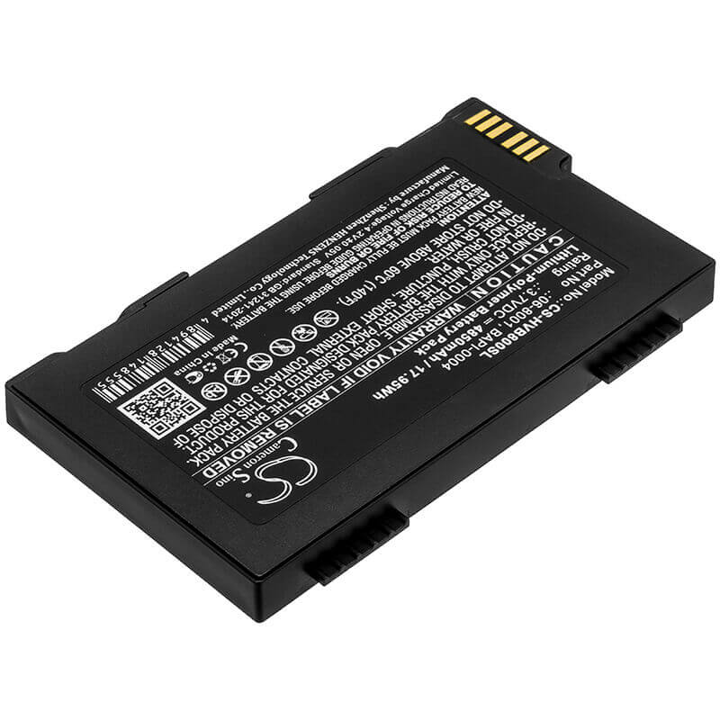 3,7V, Li-Polymère, 4850mAh, Batterie d'équipement compatible avec Humanware, 2228498, BrailleNote, Voicenote Apex, 17,95Wh Équipement, Enquête, Test Cameron Sino Technology Limited