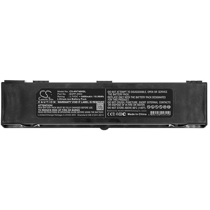 3.7V, Li-ion, 5400mAh, Equipment battery fits Humanware, Bapp-0004, Touch, 19.98Wh Equipment, Survey, Test Cameron Sino Technology Limited