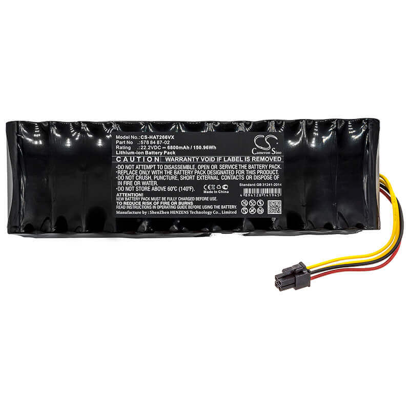 22.2V, Li-ion, 6800mAh, Lawn Mowers battery fits Husqvarna, 578 84 87-01, 265acx G2-2, Automower 265acx, 150.96Wh Lawn Mowers Cameron Sino Technology Limited (Dangerous Goods)