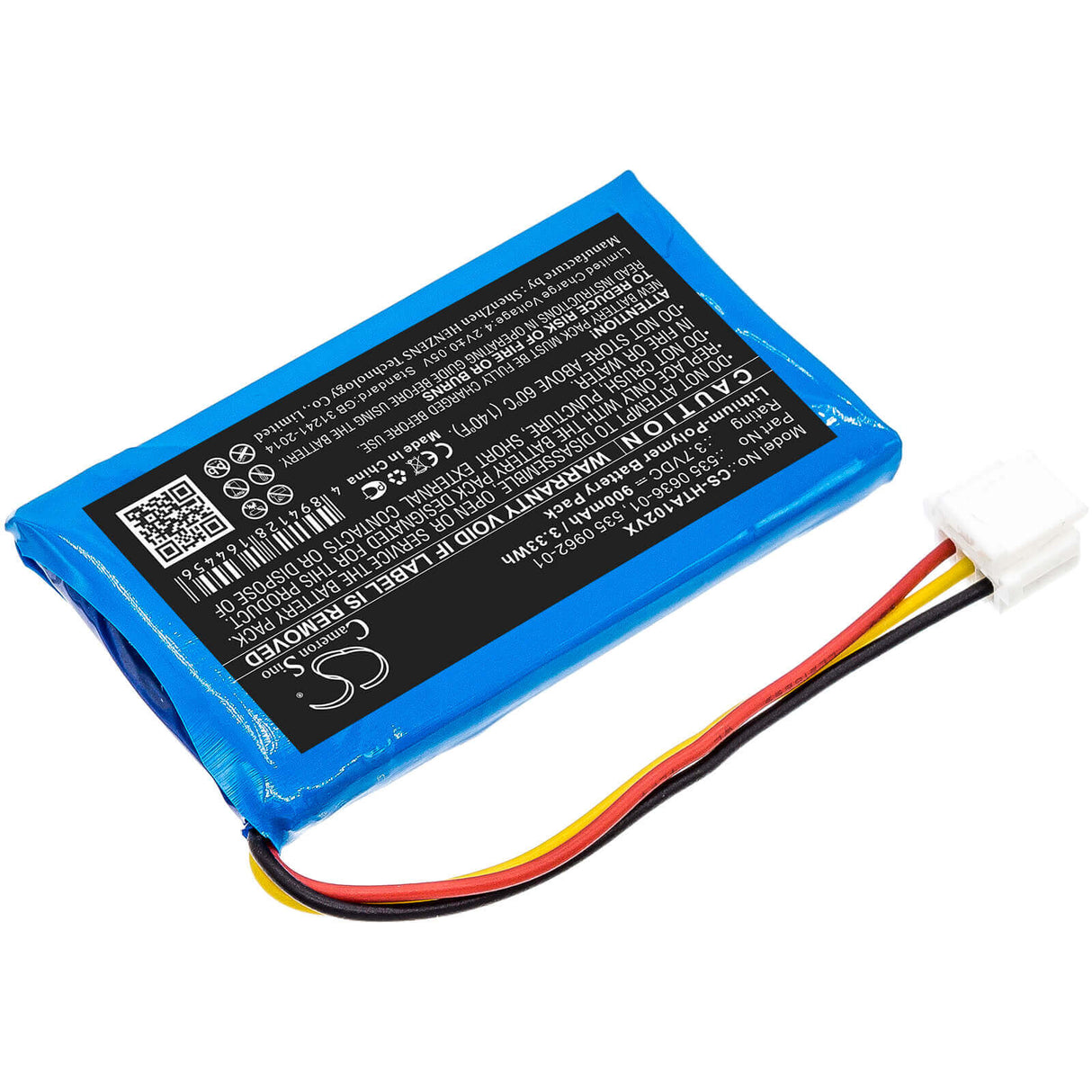 3.7V, Li-Polymer, 900mAh, Lawn Mowers battery fits Husqvarna, 535 0636-01, Gsm-gps, Modul-b, 3.33Wh Lawn Mowers Cameron Sino Technology Limited