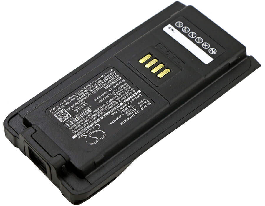 7.4V, Li-ion, 2000mAh, Two-Way Radio battery fits Hyt, Hytera, Bl1806, Pt580, Pt580h, 14.8Wh Two-Way Radio Cameron Sino Technology Limited