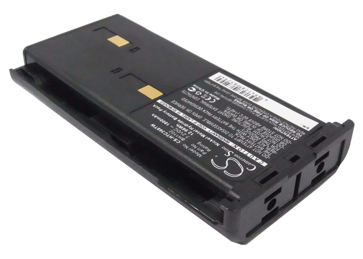 7.2V, Ni-MH, 1800mAh, Two-Way Radio battery fits Hyt, Bh1102, Tc-268s, Tc-368, 12.96Wh Two-Way Radio Cameron Sino Technology Limited