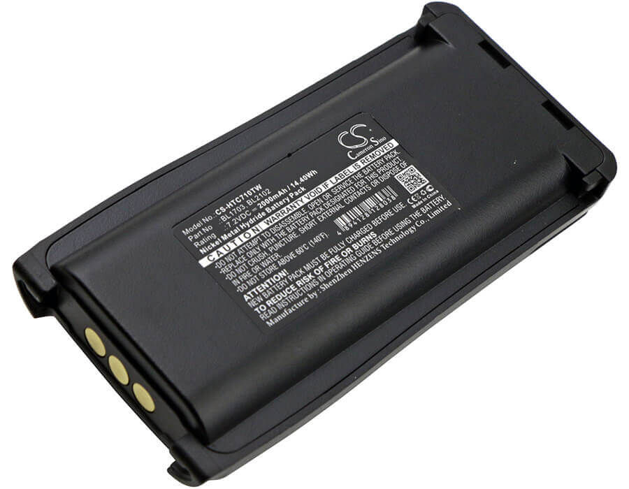 7.2V, Ni-MH, 2000mAh, Two-Way Radio battery fits Hyt, Relm, Hytera, Bh1801, Tc 800m, Tc-700, 14.4Wh Two-Way Radio Cameron Sino Technology Limited
