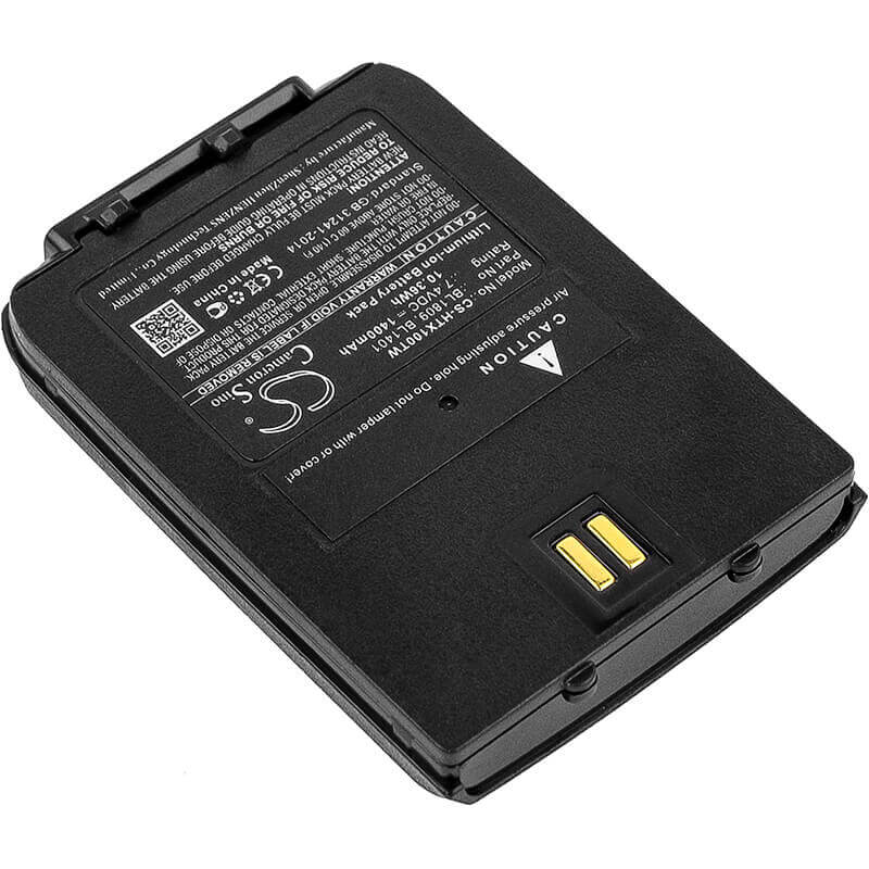 7.4V, Li-ion, 1400mAh, Two-Way Radio battery fits Hyt, Hytera, Bl1401, X1e, X1p, 10.36Wh Two-Way Radio Cameron Sino Technology Limited