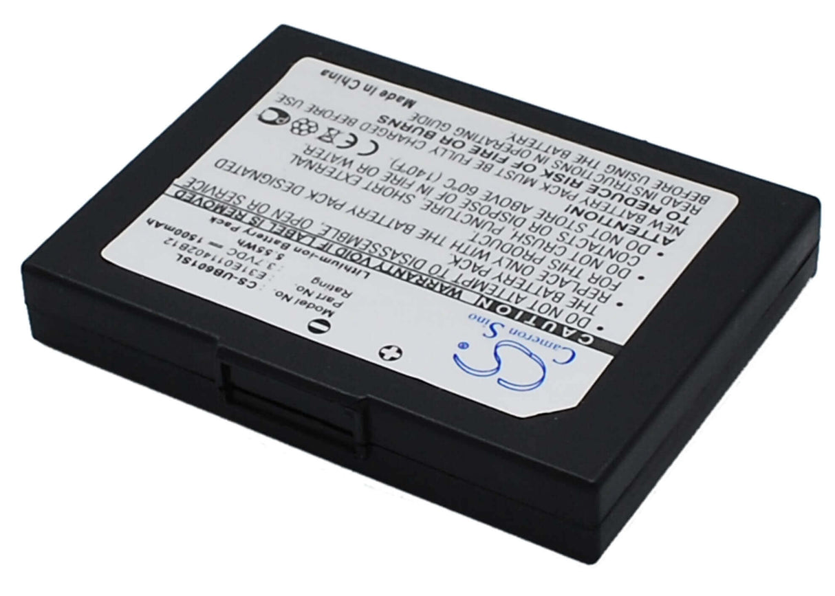 3.7V, Li-ion, 1500mAh, SmartPhone battery fits I-mate, 6027b0015501, Jaq, 5.55Wh Mobile, SmartPhone Cameron Sino Technology Limited (Suspended)