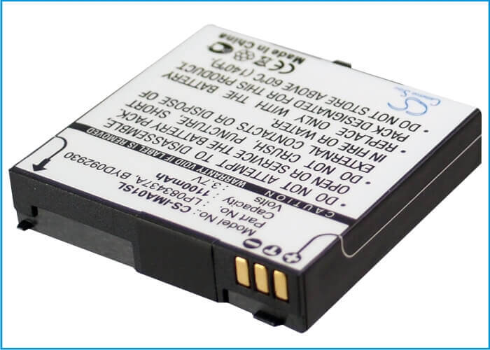 3.7V, Li-ion, 1100mAh, SmartPhone battery fits I-mate, Byd092930, Spl, 4.07Wh Mobile, SmartPhone Cameron Sino Technology Limited (Suspended)