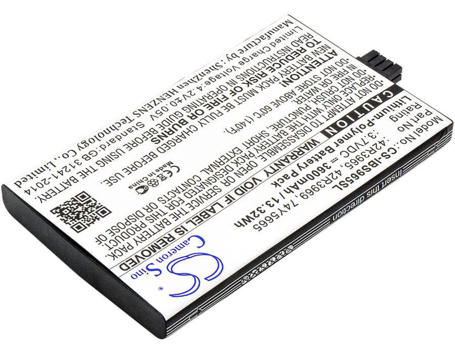 3.7V, Li-Polymer, 3600mAh, RAID Controller battery fits Ibm, 42r3965, 45906, 571f, 13.32Wh RAID Controller Cameron Sino Technology Limited