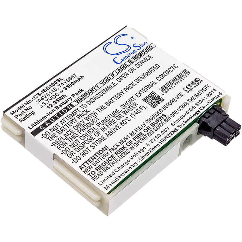 3.7V, Li-ion, 3500mAh, RAID Controller battery fits Ibm, 44v4145, 5679, 57b7, 12.95Wh RAID Controller Cameron Sino Technology Limited