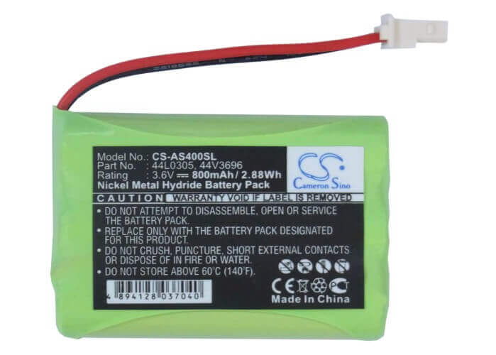 3.6V, Ni-MH, 800mAh, RAID Controller battery fits Dell, Ibm, 09l5609, 2.88Wh RAID Controller Cameron Sino Technology Limited