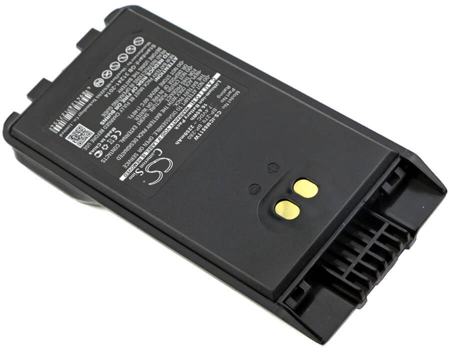 Two-Way Radio Battery For Bearcom & Icom F1000, F1000d, F1000s 7.4v, 2250mah - 16.65wh Two-Way Radio Cameron Sino Technology Limited