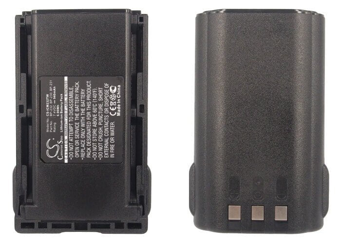 7,4V, Li-ion, 940mAh, batterie pour radio bidirectionnelle compatible avec Icom, Bj-2000, Ic-4011, Ic-a14, 6,96Wh Radio bidirectionnelle Cameron Sino Technology Limited