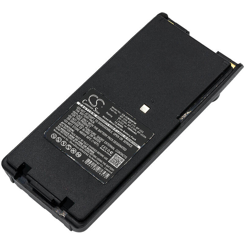 7.2V, Ni-MH, 1800mAh, Two-Way Radio battery fits Icom, Bp-209, Ic-a24, Ic-a24e, 12.96Wh Two-Way Radio Cameron Sino Technology Limited