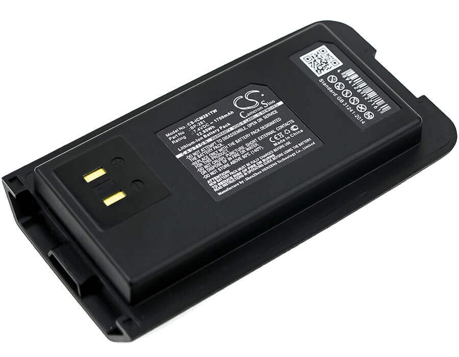 7.4V, Li-ion, 1750mAh, Two-Way Radio battery fits Icom, Bp-281, Ic-dp2, Ic-dp2t, 12.95Wh Two-Way Radio Cameron Sino Technology Limited
