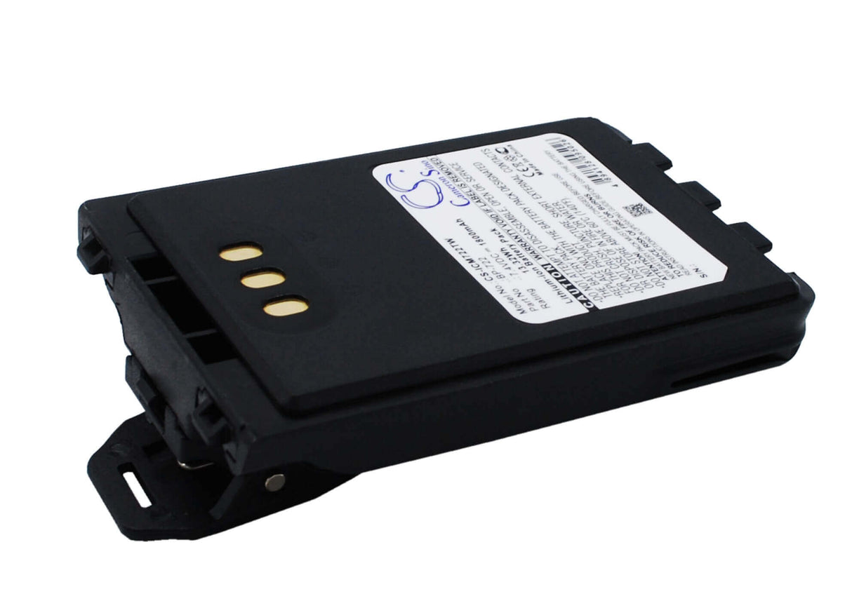 7.4V, Li-ion, 1800mAh, Two-Way Radio battery fits Icom, Bp-722, Id-31a, Id-31e, 13.32Wh Two-Way Radio Cameron Sino Technology Limited
