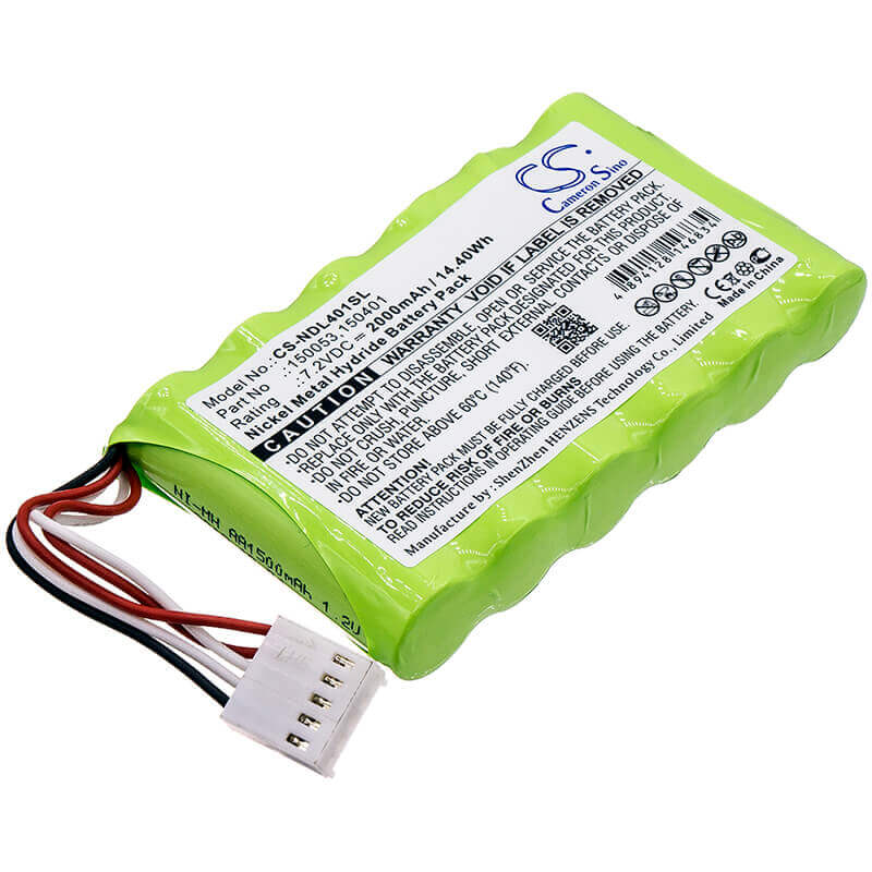 7.2V, Ni-MH, 2000mAh, Equipment battery fits Ideal, 150053, LanXPLORER, Navitek Ii, 14.4Wh Equipment, Survey, Test Cameron Sino Technology Limited