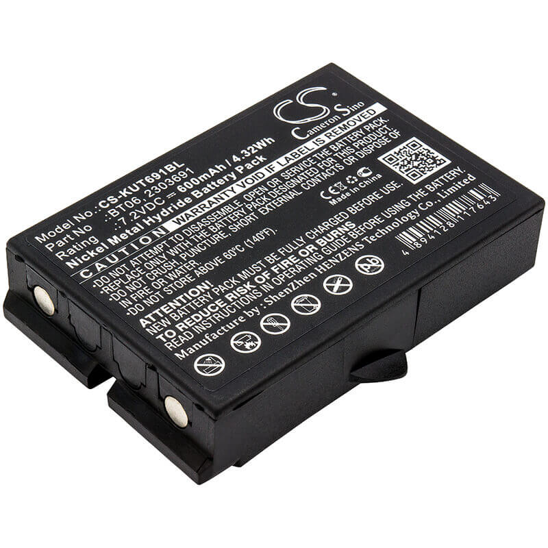 Crane Remote Battery For Ikusi, 2303691, Tm60, Tm61, Tm62, Tm62 Transmitters 7.2v, 600mah - 4.32wh Crane Remote Control Cameron Sino Technology Limited