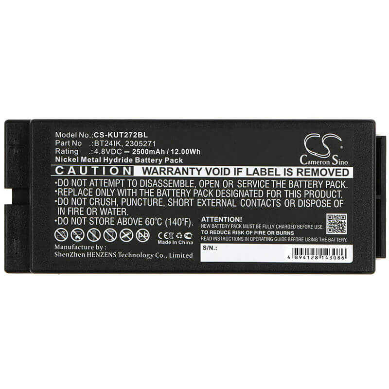 Crane Remote Battery For Ikusi, Berlinde, Gh 4.8v, 2500mah - 12.00wh Crane Remote Control Cameron Sino Technology Limited