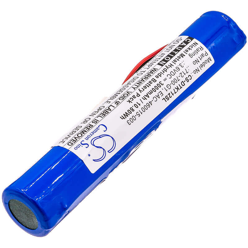 3.6V, Ni-MH, 3000mAh, Batterie d'équipement compatible avec Inficon, 712-700-g1, Compass et D-TEK CO2 Refriger, D-tek Select Refrigerant Leak, 10.8Wh Équipement, Enquête, Test Cameron Sino Technology Limited