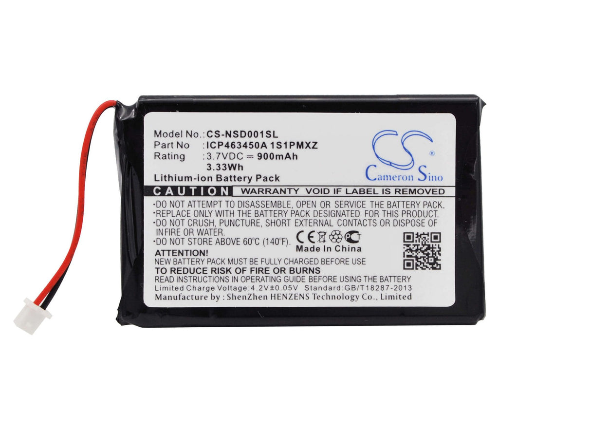 3.7V, Li-ion, 900mAh, DAB Digital battery fits Audiovox, Insginia, Icp463450a 1s1pmxz, Ihdp01a, Ihdp01a Portable Hd/fm Radio P, 3.33Wh DAB Digital Cameron Sino Technology Limited
