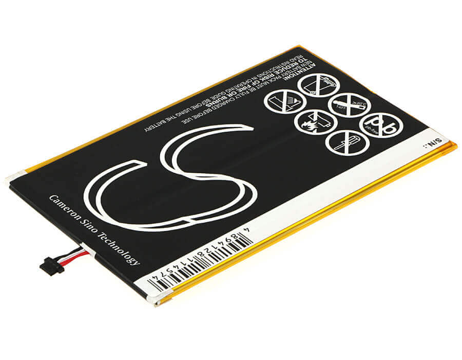 3.7V, Li-Polymer, 7000mAh, Tablet battery fits Insignia, Pr-3750159, Flex 10.1 Ns-15at10, 25.90Wh Tablet Cameron Sino Technology Limited