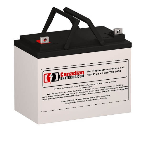 Batterie pour Intellipower S Alexis UPS, 1 x 12v, 33ah - 396wh Batteries UPS Gamme CB