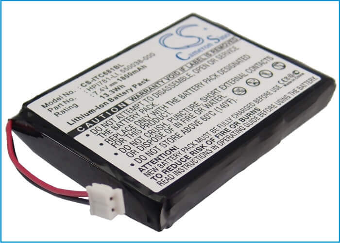 7.4V, Li-ion, 1800mAh, Portable Printer battery fits Intermec, 320-082-021, 680, 681, 13.32Wh Portable Printer Cameron Sino Technology Limited