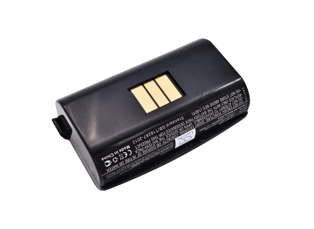 Barcode Scanner Battery For Intermec 710, 720, 730 7.4v, 2400mah - 17.76wh Barcode Scanner Cameron Sino Technology Limited