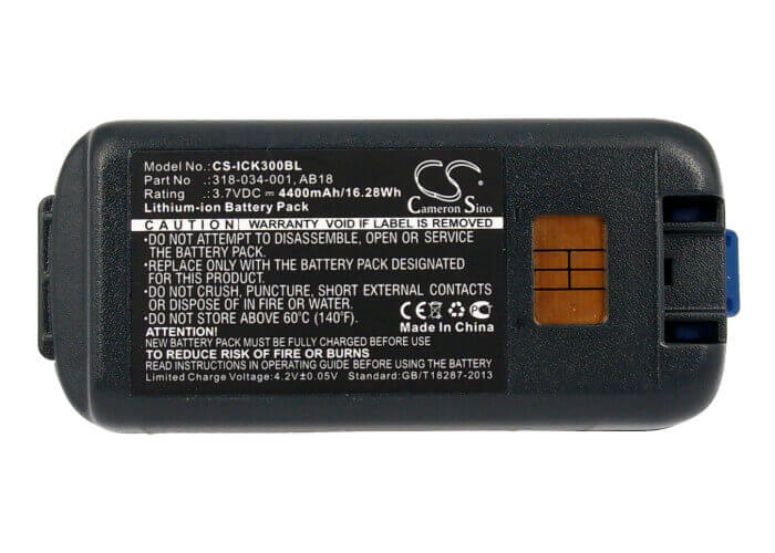 Batterie de scanner de codes-barres pour Intermec Ck3, Ck3a, Ck3x 3.7v, 4400mah - 16.28wh Scanner de codes-barres Cameron Sino Technology Limited