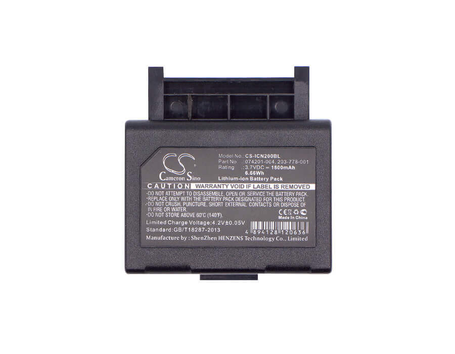 Batterie de scanner de code-barres pour Intermec, Cn2 3.7v, 1800mah - 6.66wh Scanner de code-barres Cameron Sino Technology Limited