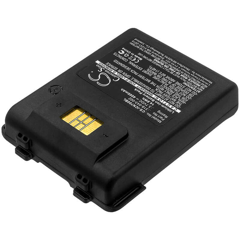Barcode Scanner Battery For Intermec Cn70, Cn70e 3.7v, 4000mah - 14.80wh Barcode Scanner Cameron Sino Technology Limited