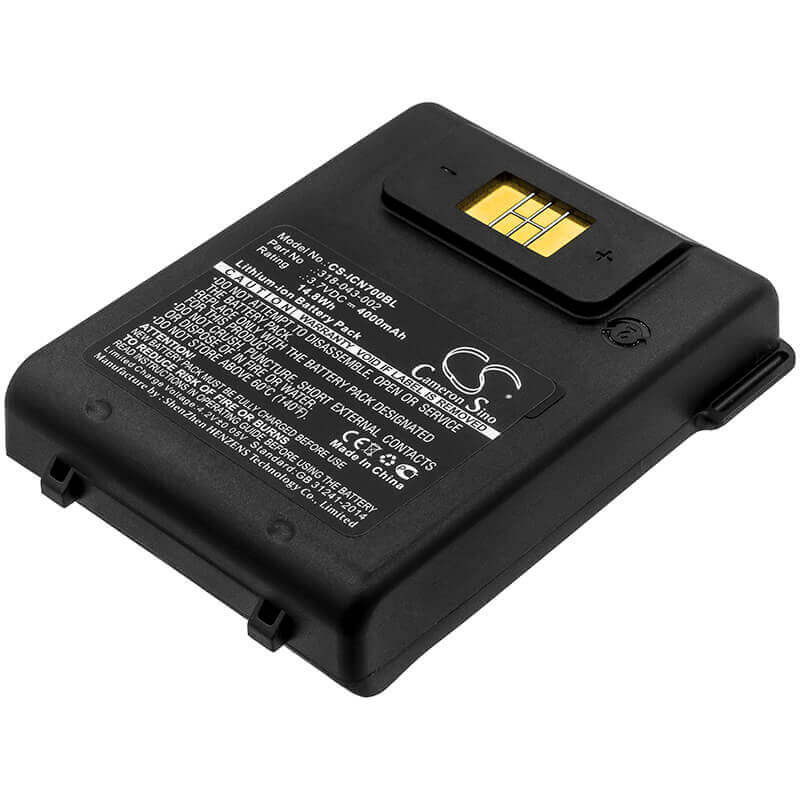 Barcode Scanner Battery For Intermec Cn70, Cn70e 3.7v, 4000mah - 14.80wh Barcode Scanner Cameron Sino Technology Limited