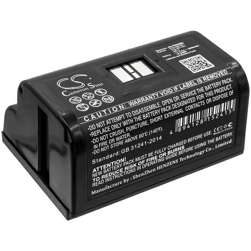 14.4V, Li-ion, 2600mAh, Batterie d'imprimante portable compatible avec Intermec, 318-026-001, Pb50, Pb51, 37.44Wh Imprimante portable Cameron Sino Technology Limited