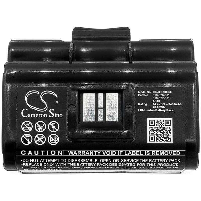 14.4V, Li-ion, 3400mAh, Portable Printer battery fits Intermec, 318-026-001, Pb50, Pb51, 48.96Wh Portable Printer Cameron Sino Technology Limited