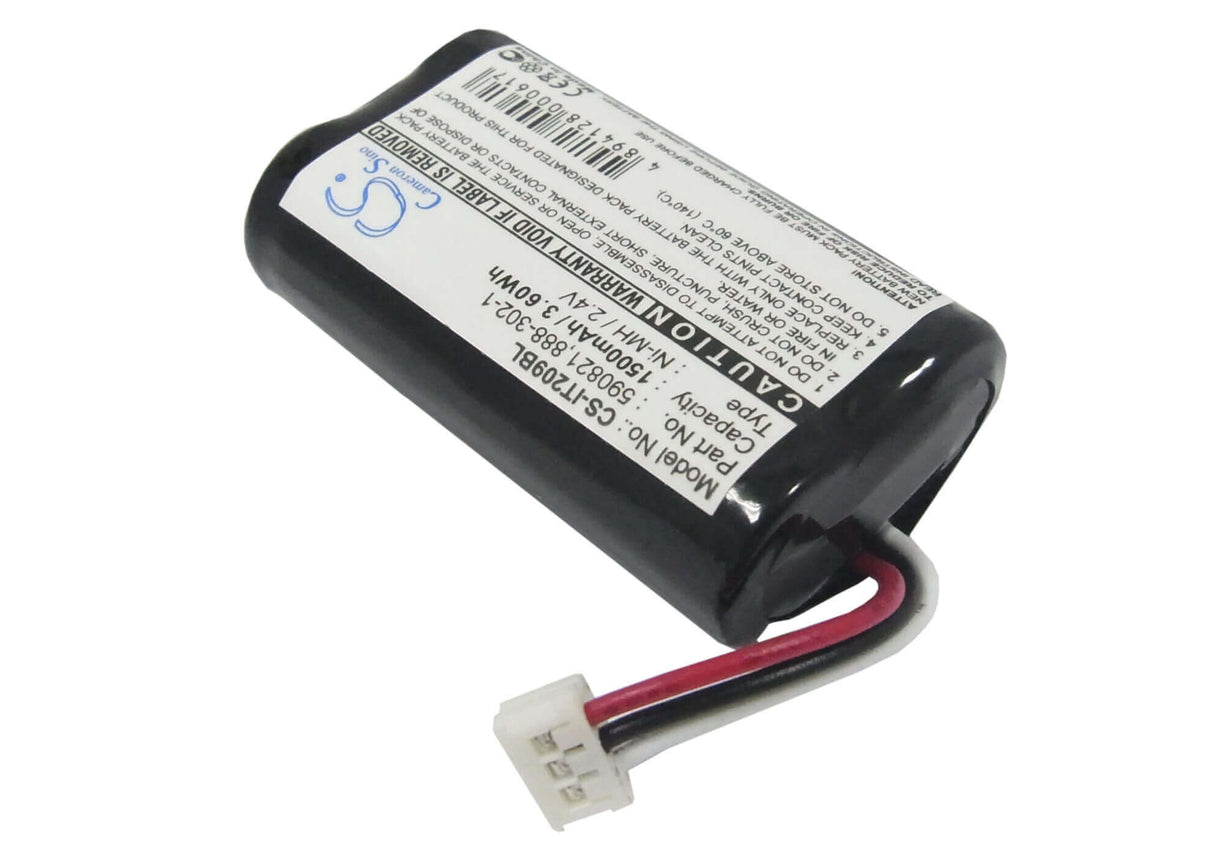 Barcode Scanner Battery For Intermec Trakker T2090 2.4v, 1500mah - 3.60wh Barcode Scanner Cameron Sino Technology Limited