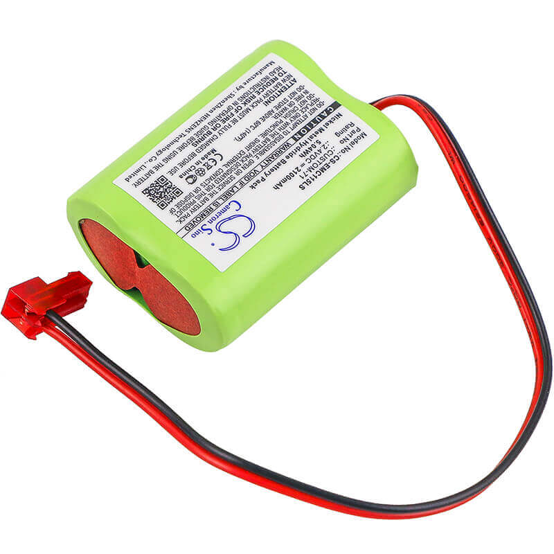 2.4V, Ni-MH, 2100mAh, batterie d'éclairage de secours compatible avec Interstate, Powercell, Lithonia, Nic1158, 5.04Wh Éclairage de secours Cameron Sino Technology Limited