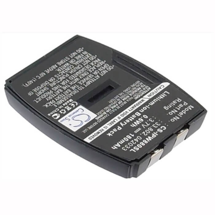 3.7V, Li-ion, 180mAh, Headset battery fits Ipn, 42033, Emotion W880, 0.67Wh Wireless Headset Cameron Sino Technology Limited