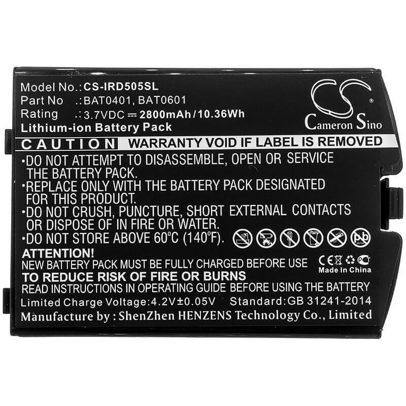 Satellite phone battery For Iridium 9505a 3.7v, 2800mah - 10.36wh Satellite Phone Cameron Sino Technology Limited
