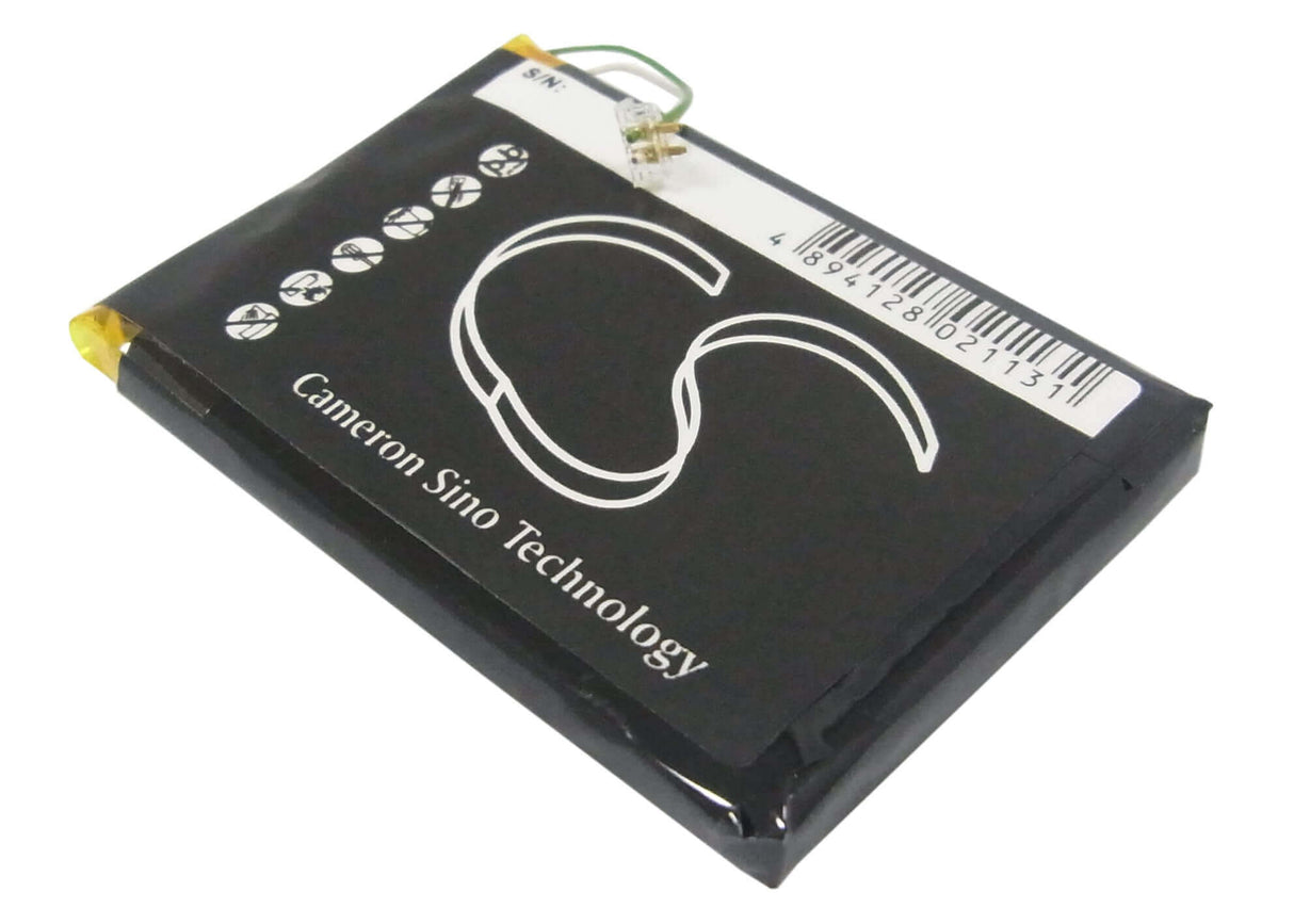 3.7V, Li-Polymer, 950mAh, Media Player battery fits Iriver, Kepjgjbje, Clix 2 2gb, Clix 2 4gb, 3.52Wh Media Player Cameron Sino Technology Limited