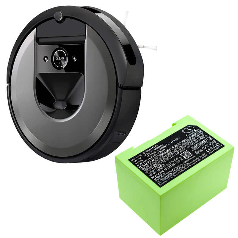 14.4V, Li-ion, 3400mAh, Vacuum battery fits Irobot, 5150, 7150, 7550, 48.96Wh Vacuum Cameron Sino Technology Limited
