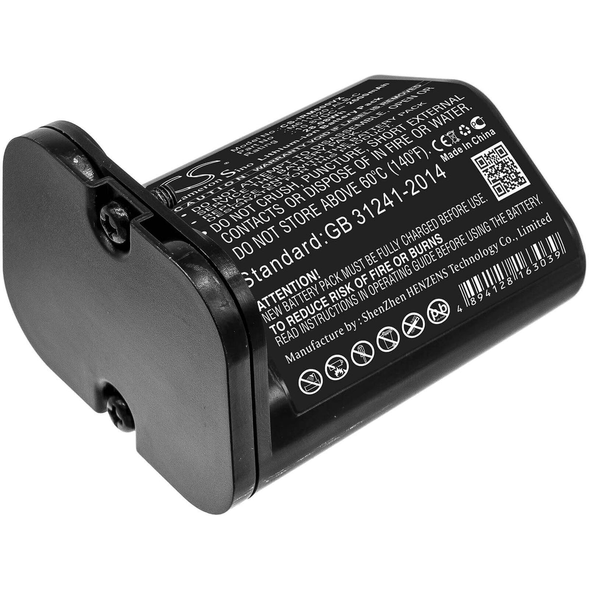 10.8V, Li-ion, 2600mAh, Vacuum battery fits Irobot, Add-n1, Braava Jet M6, M6 Ultimate Robot Mop, 28.08Wh Vacuum Cameron Sino Technology Limited