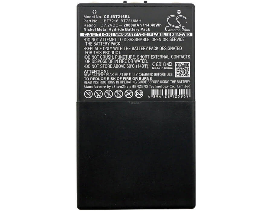 Crane Remote Battery For Itowa Boggy, Combi Caja Spohn 7.2v, 2000mah - 14.40wh Crane Remote Control Cameron Sino Technology Limited