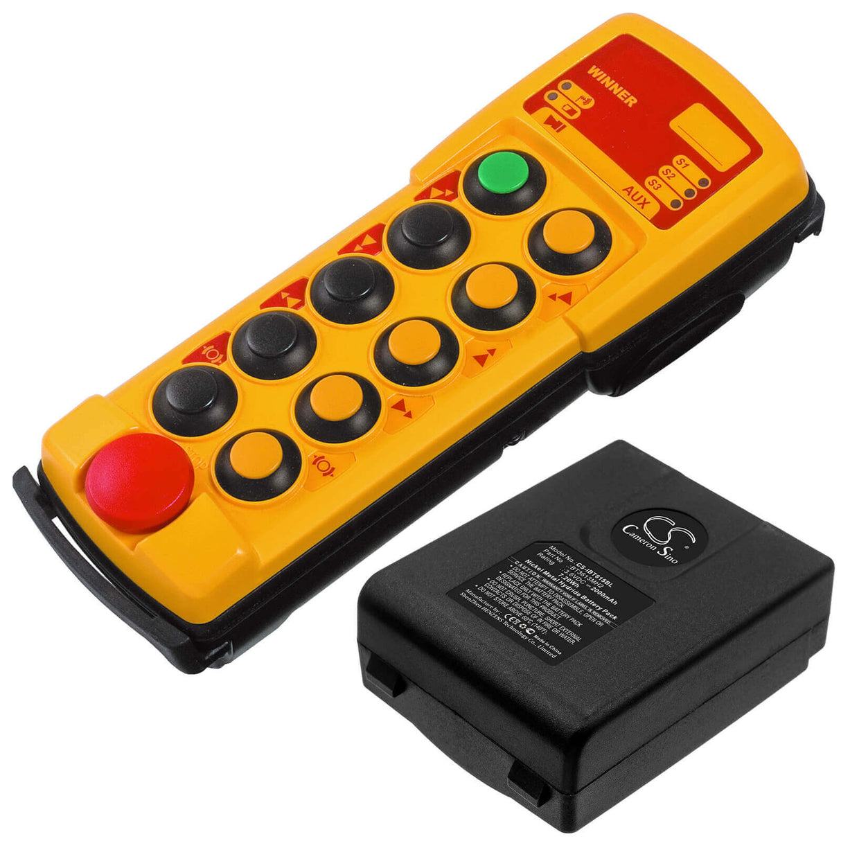 Crane Remote Battery For Itowa, Winner 2g 3.6v, 2000mah - 7.20wh Crane Remote Control Cameron Sino Technology Limited