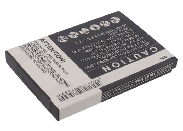 3.7V, Li-ion, 600mAh, SmartPhone battery fits Itt, 8091014550, Easy 7, 2.22Wh Mobile, SmartPhone Cameron Sino Technology Limited (Smartphone)