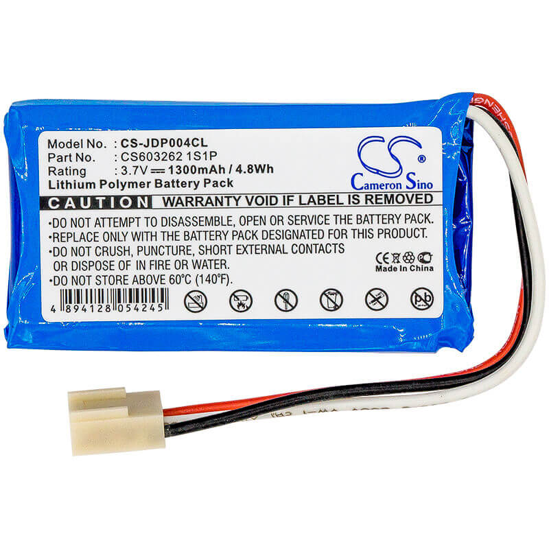 3.7V, Li-ion, 1300mAh, Cordless Phone battery fits Jablocom, 2930277000, Gdp-04, Gdp-04a, 4.81Wh Cordless Phone Cameron Sino Technology Limited (Cordless Phone)