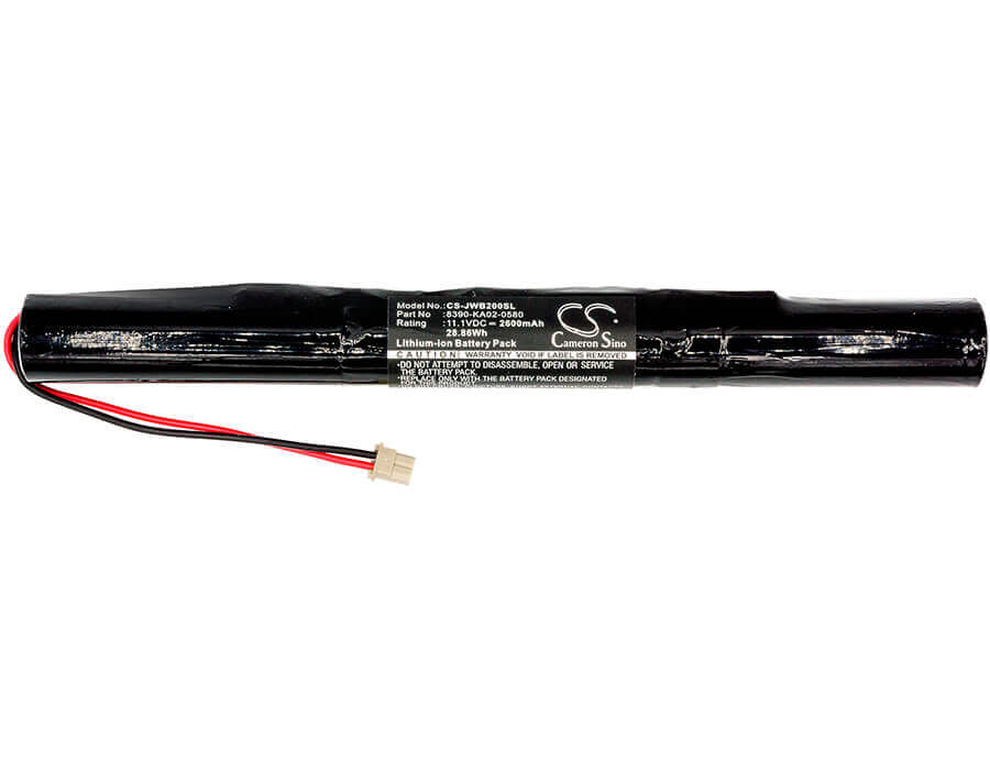 11.1V, Li-ion, 2600mAh, Speaker battery fits Jawbone, Big Jambox, J2011-02-us, 28.86Wh Speaker Cameron Sino Technology Limited