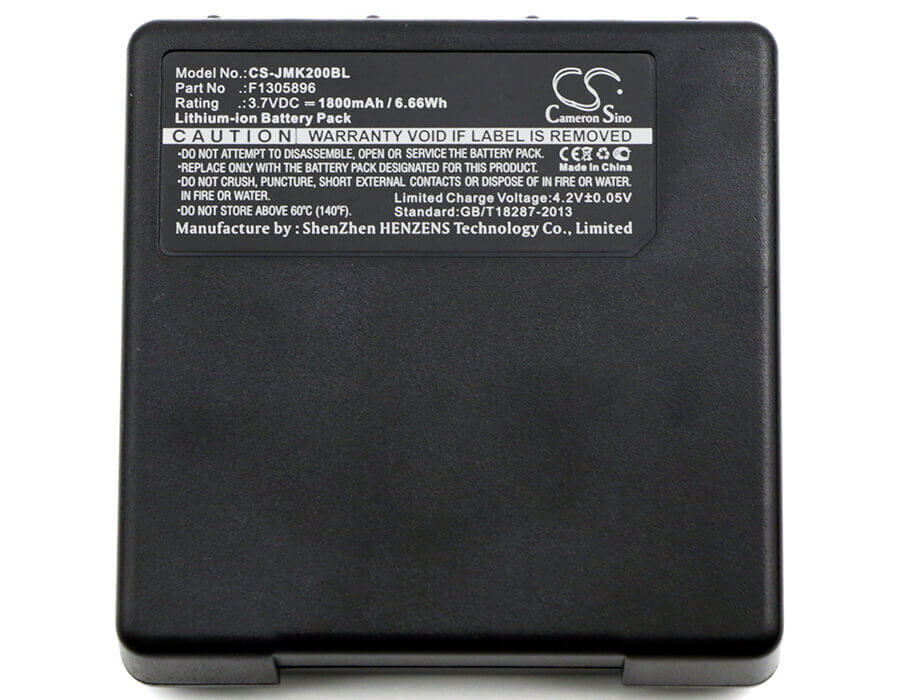Crane Remote Battery For Jay Beta6 Two-way Radio, Gama10 Rc Security, Gama6 Rc Security 3.7v, 1800mah - 6.66wh Crane Remote Control Cameron Sino Technology Limited