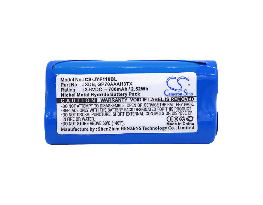 Crane Remote Battery For Jay, Transmitter Xde, Udb2, 3.6v, 700mah - 2.52wh Crane Remote Control Cameron Sino Technology Limited