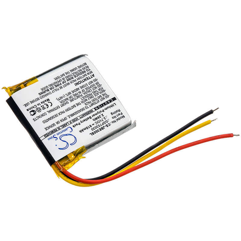 Headset Battery For Jbl, E45bt, Everest Elite 300 3.7v, 610mah - 2.26wh Wireless Headset Cameron Sino Technology Limited