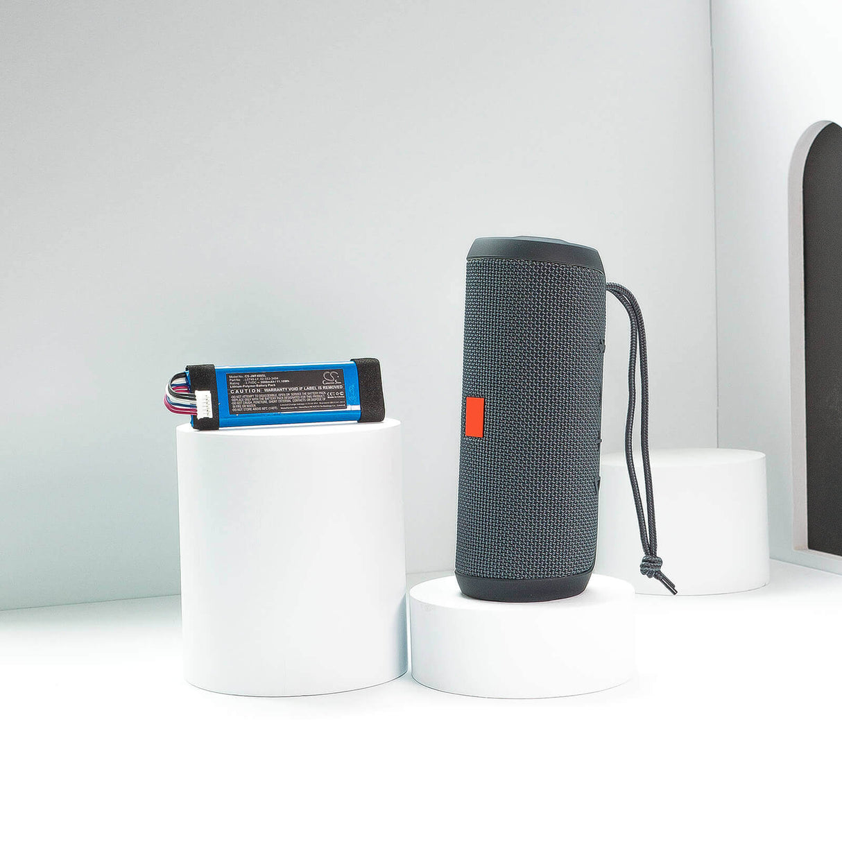 3.7V, Li-Polymer, 3000mAh, Speaker battery fits Jbl, Flip 3 Se, Flip 3 Stealth Edition, 11.10Wh Speaker Cameron Sino Technology Limited